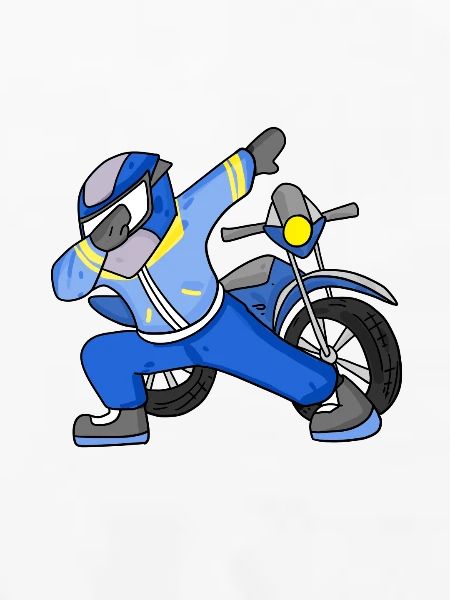 Motorrad Fahrer