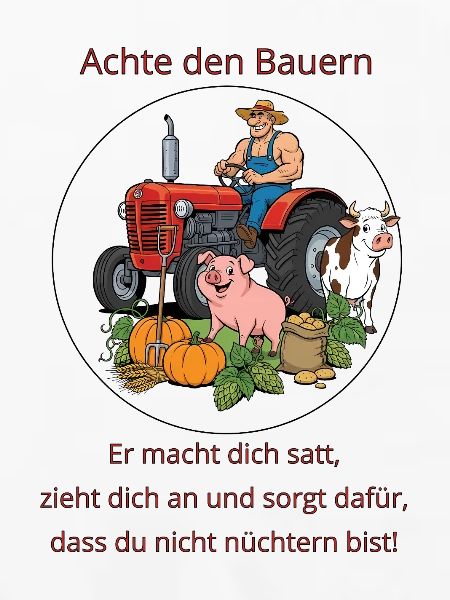 Bauernhof Traktor Rundbild