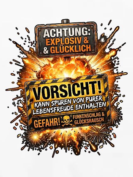 Explosiv Und Glücklich Pyro