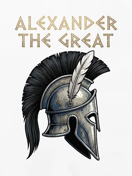 Alexander der Große Kriegerhelm