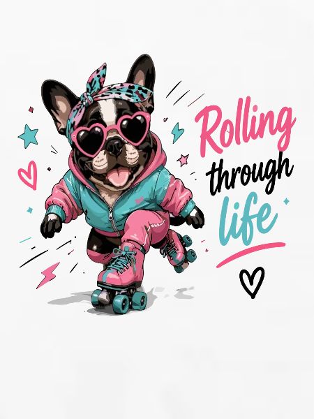 Rollender Hund – Lebensfreude