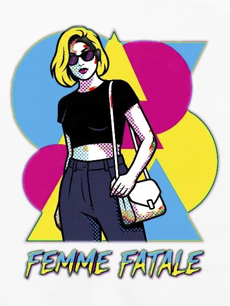 Femme Fatale Pop Art