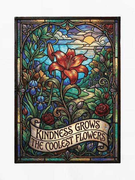Kindness Grows The Coolest Flowers