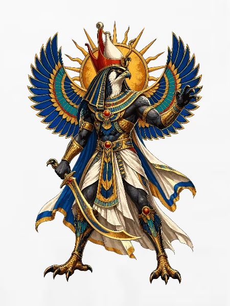 Horus Krieger mit Sonnenstern