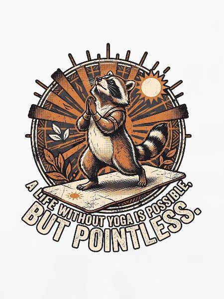 Yoga Waschbär