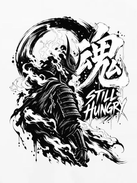 Still Hungry Samurai Flammenkunst