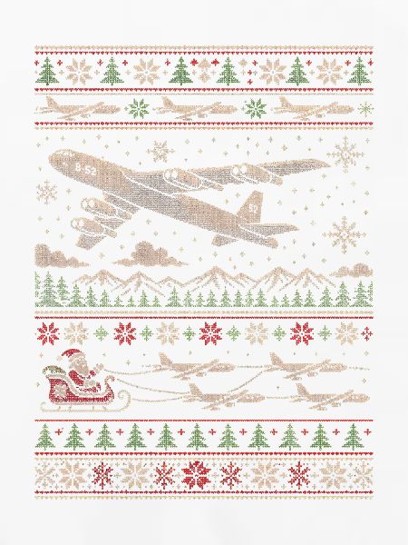 B52 Stratofortress Weihnachtspullover