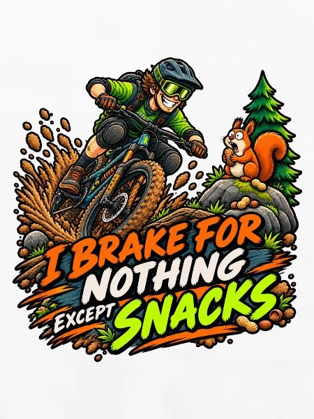 Ich fahre Rad - nur Snacks