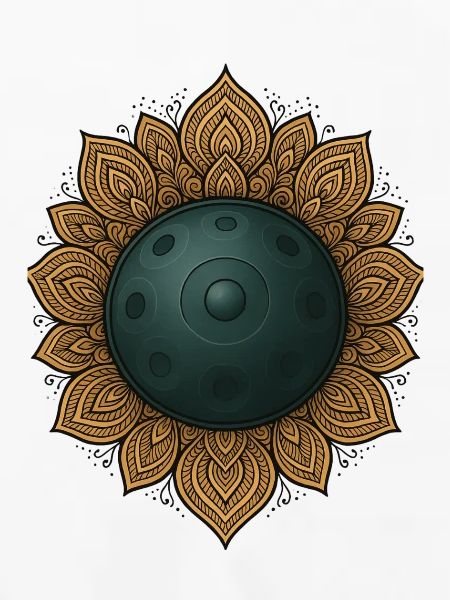 Handpan Mandala Klangmeditation Achtsamkeit