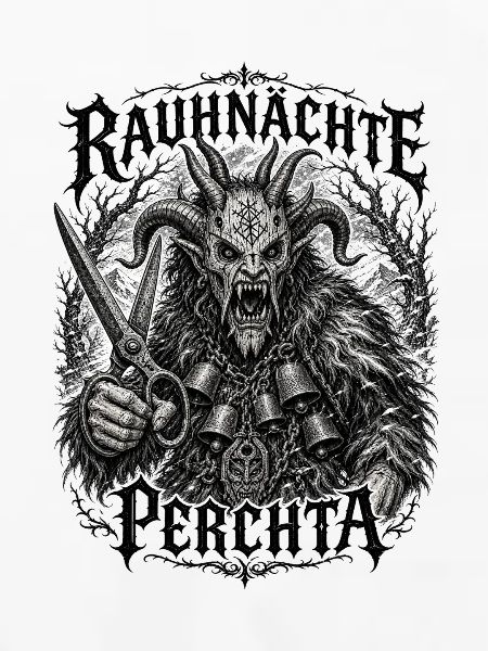 Rauhnächte Perchta Schnitzkunst Glocken Krampus 