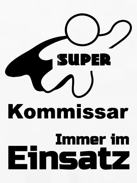 Super Kommissar Geschenk