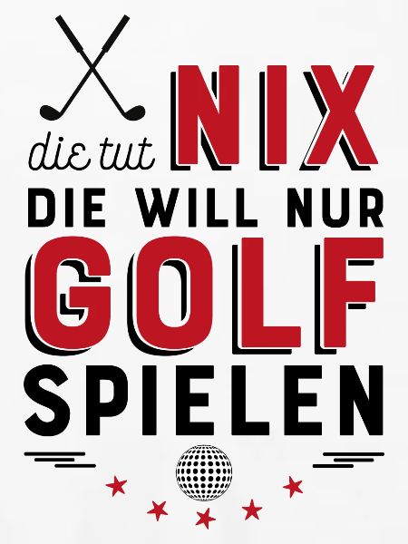 Golf spielen