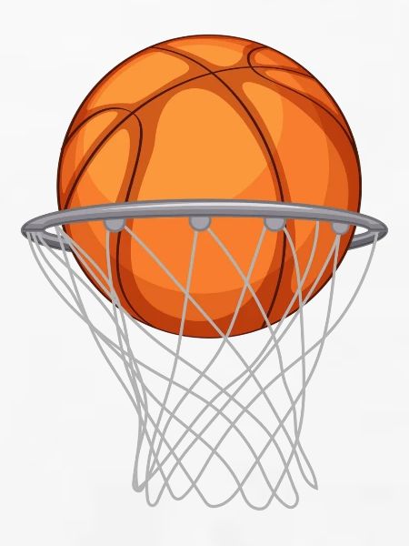 Basketballkorb-Explosion