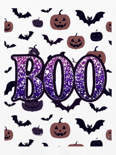 Boo Glitter Halloween-Nacht