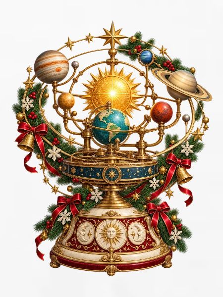 Weihnachtshimmlische Orrery