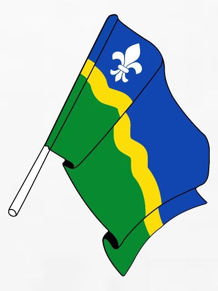 Flagge der Provinz Flevoland