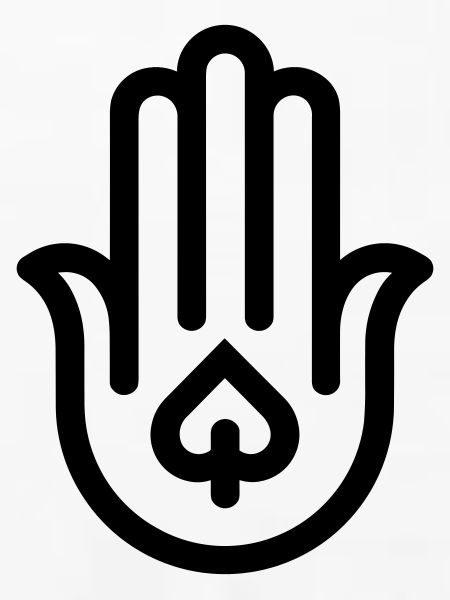 Hand von Fatma Hamsa