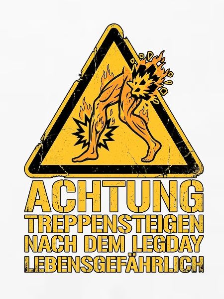 Laktat Warnschild
