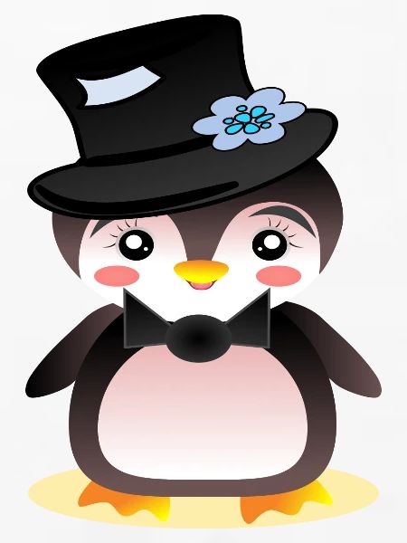 Pinguin Bräutigam - KINDER