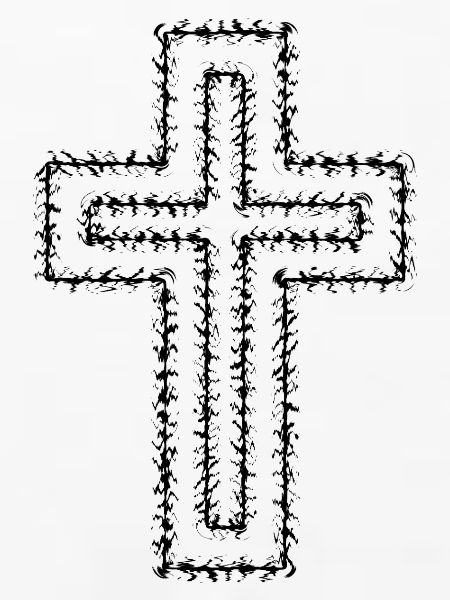 Christliches Kreuz 