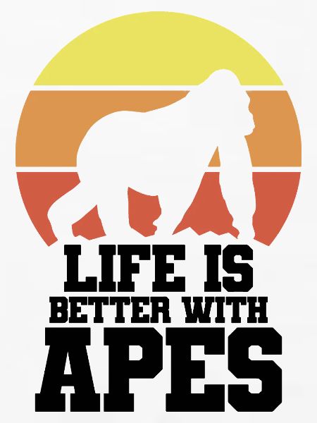 Affe Retro Motto
