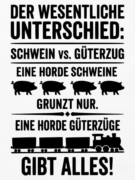 Güterzug VS Schweinehorde