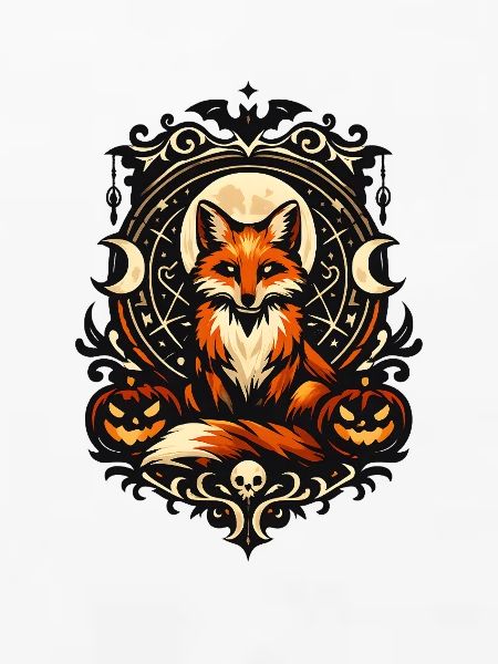 Fuchs im Mondkreis