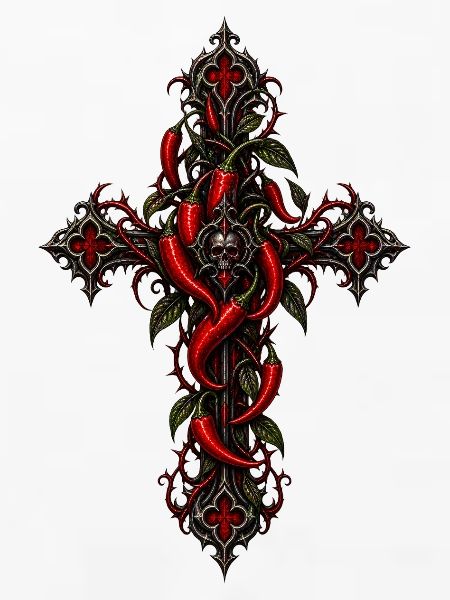 Gothic Chili Kreuz