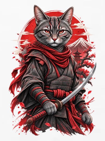 Samurai Katze