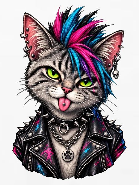 Punk Katze