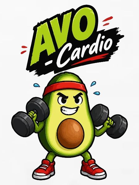 Avocado Cardio Muskelheld