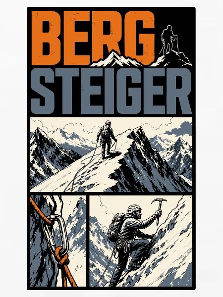 Bergsteiger Alpen Abenteuer