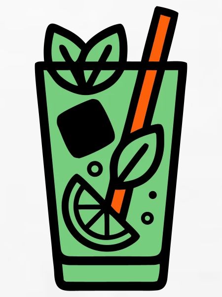 Mojito Cocktail Icon
