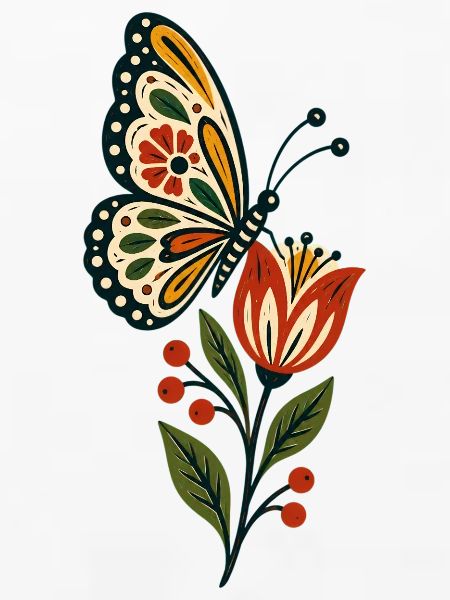Schmetterlinge Schöner Schmetterling