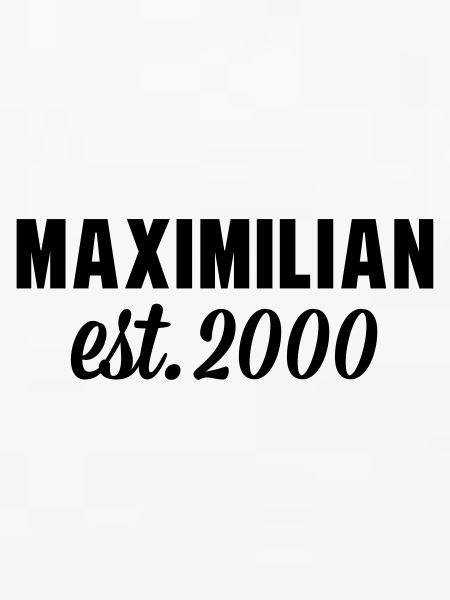 Maximilian est 2000