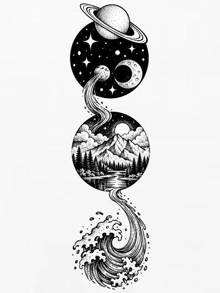 kosmische Landschaft