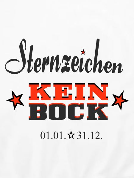 Asterisk Kein Bock Annual Calendar