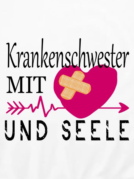 Krankenschwester mit Herz