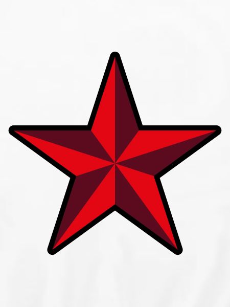Roter Stern (Revolution / Outline / 3C)