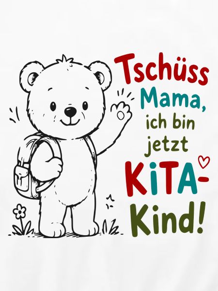 Kita Abschiedsbär mit Gruß