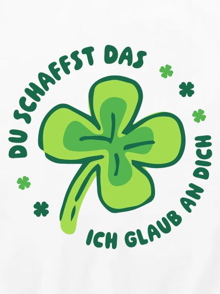 Du schaffst das! – Glücksklee Mutmacher