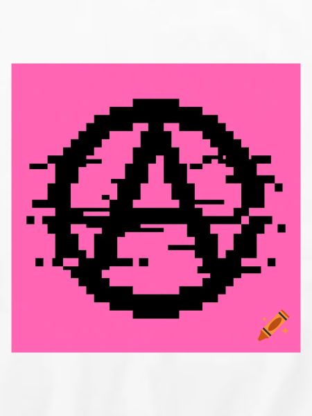 Glitch Anarchy – Pixel Punk Shirt