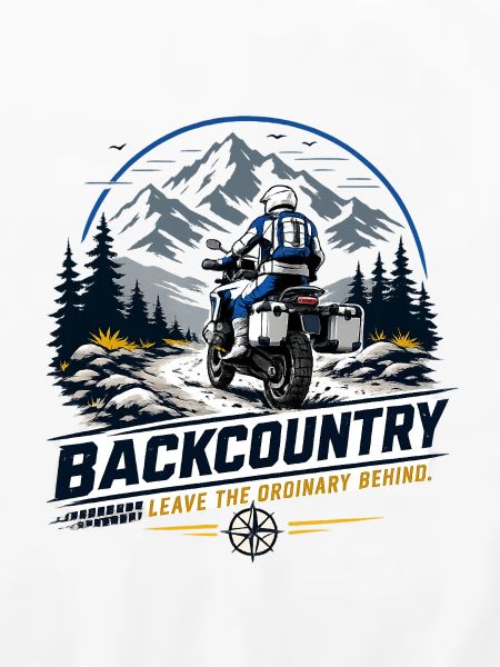 Abenteuer-Motorrad im Backcountry-Explorer-Stil