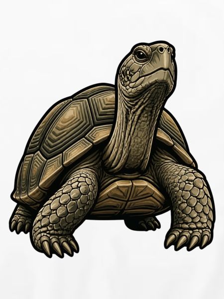 Stilisierte Landschildkröte