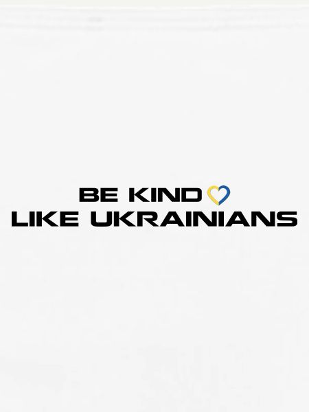 Sei freundlich wie Ukrainer