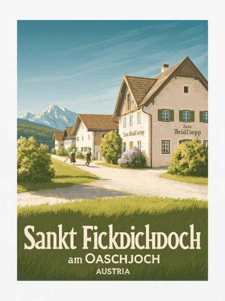 Sankt Fickdichdoch - Postkartenmotiv