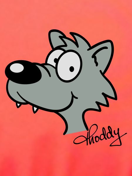 Wolf beflockbar