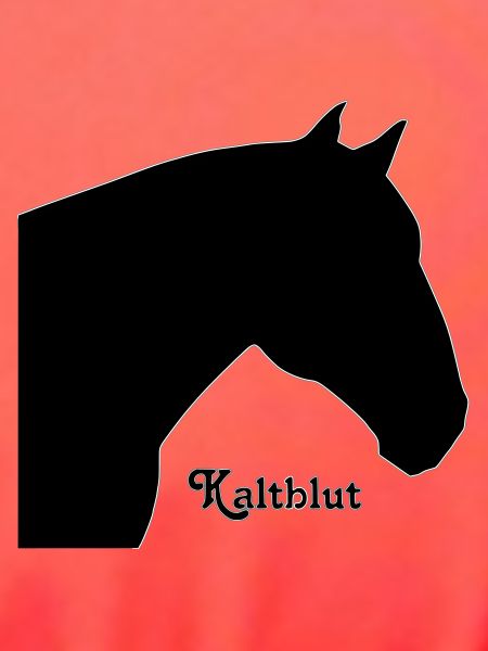 Kaltblut schwarz