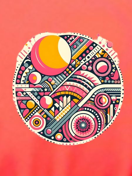 Neon Orbit Blume
