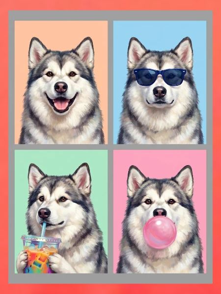 Hunde Alaskan Malamute Hund